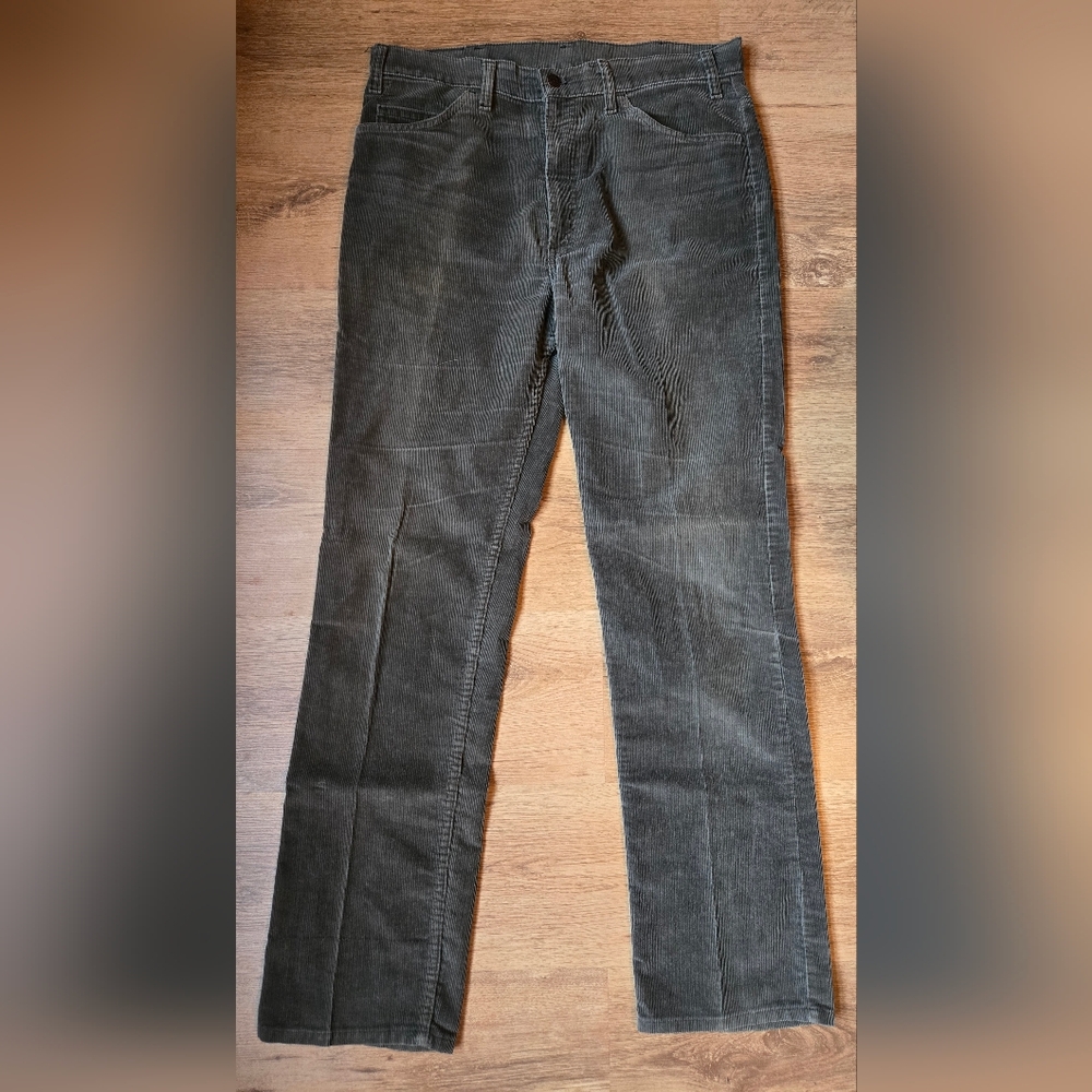 Levis Silver Tab Men's Gray Corduroy Pants 36x34
